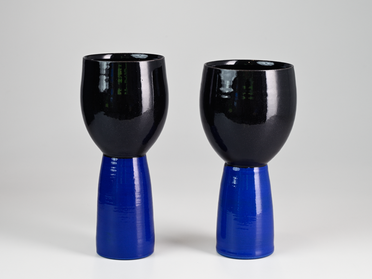 NEELAKANTA  Pair of Goblets - Amrita Dhawan