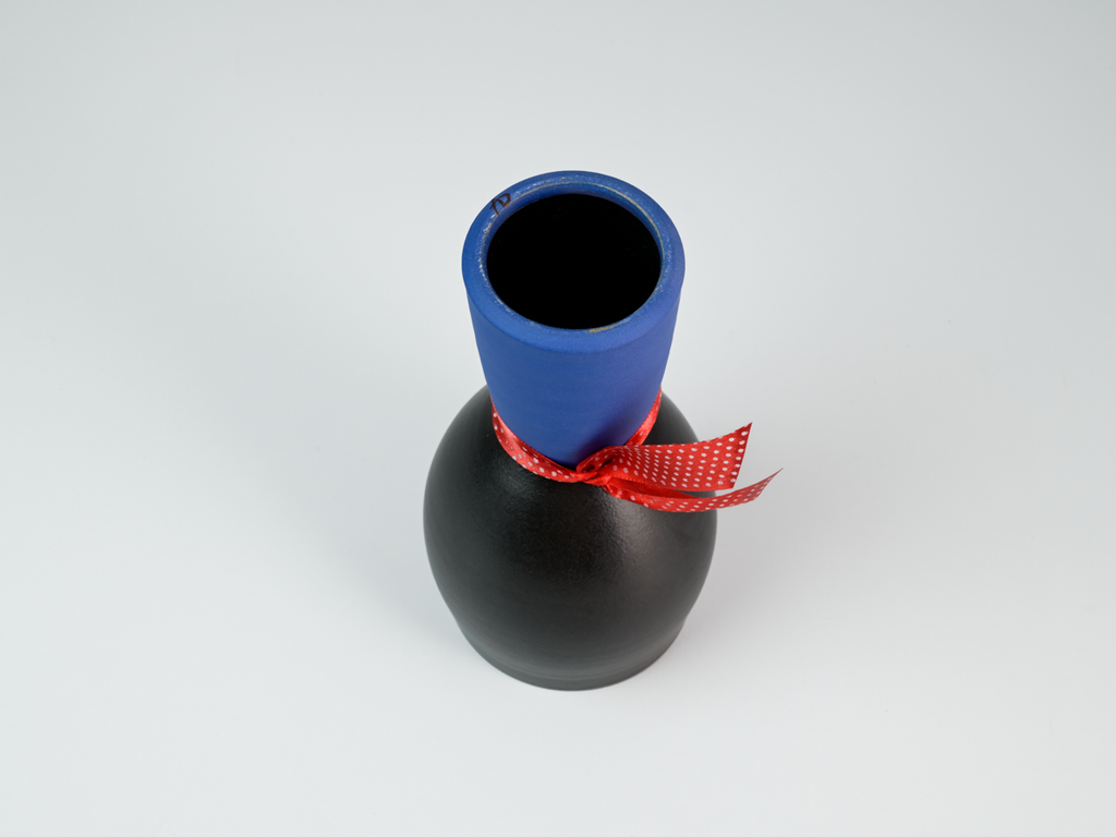 NEELAKANTA AT THE SANTHE II  1 Goblet with neck ribbon - Amrita Dhawan