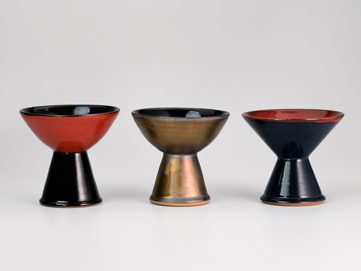 SHAKEN, NOT STIRRED  3 Martini Glasses - Amrita Dhawan