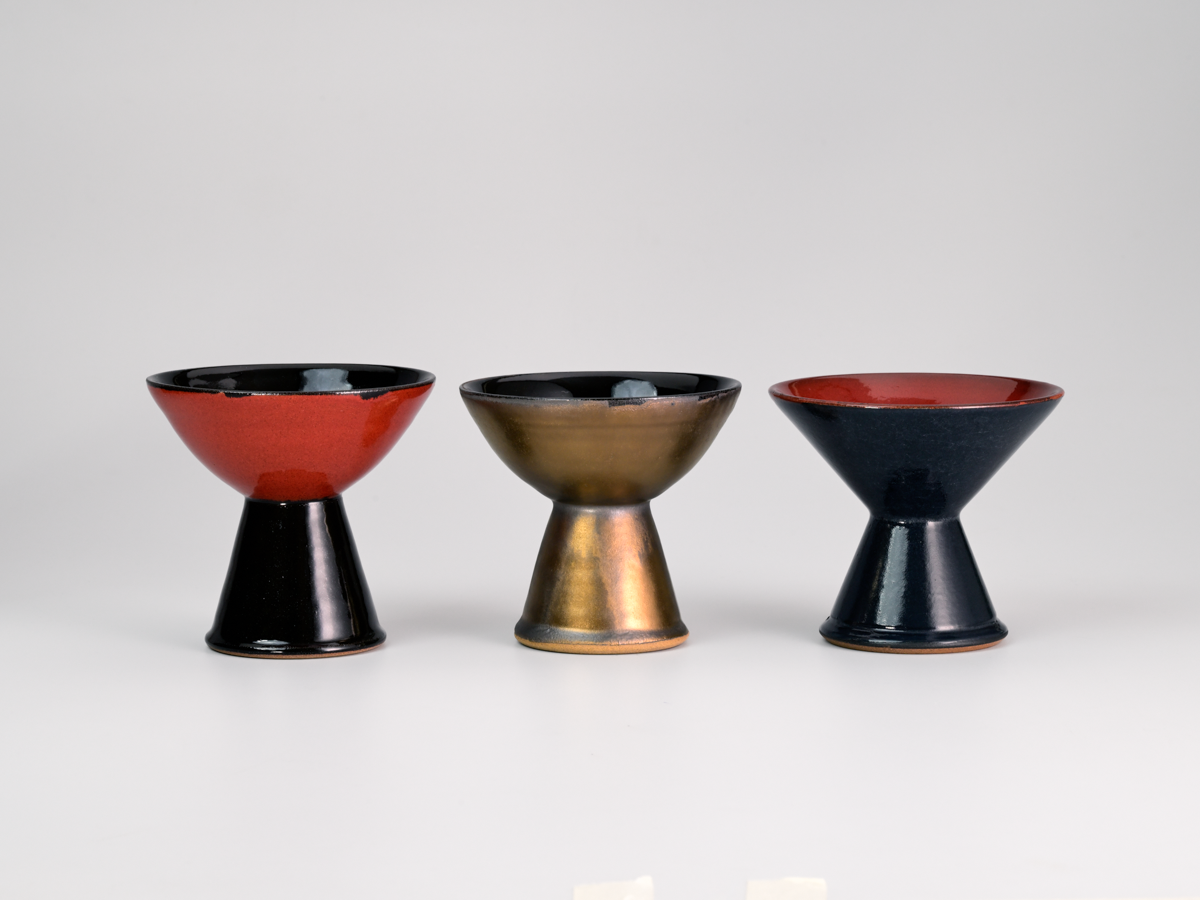 SHAKEN, NOT STIRRED  3 Martini Glasses - Amrita Dhawan