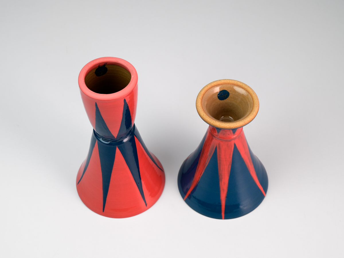 SHAMAN’S CHAMPAGNE I  2 Champagne Flutes - Amrita Dhawan