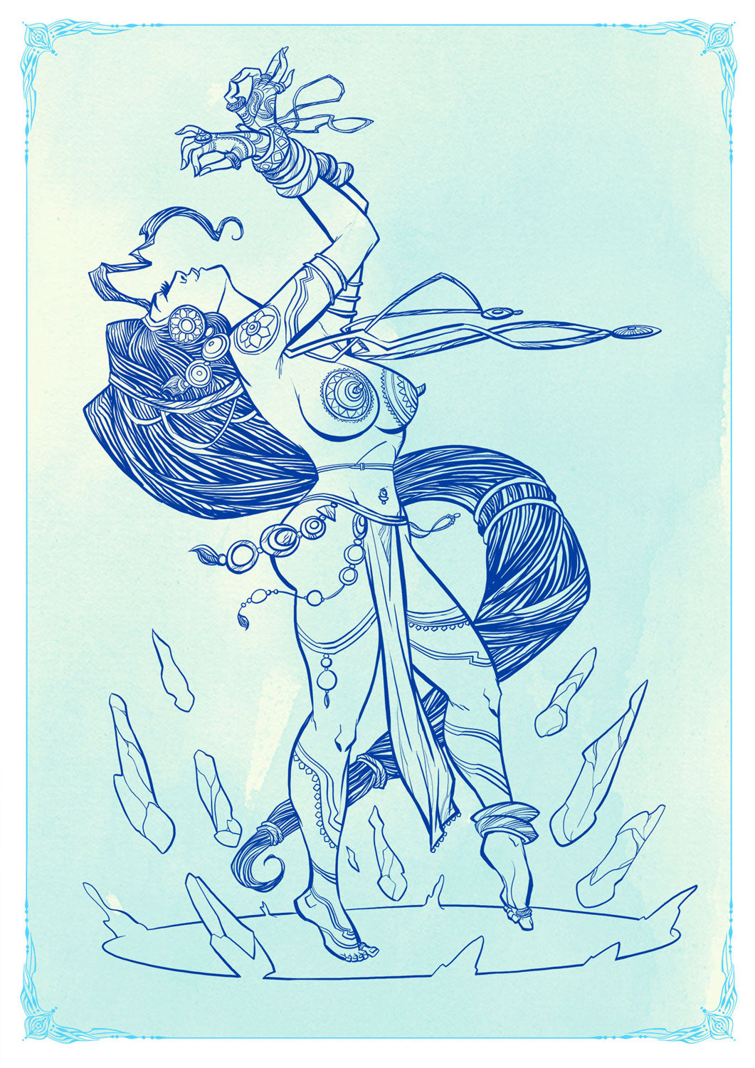 Kaamotsav dancing godess- Saumin Suresh Patel