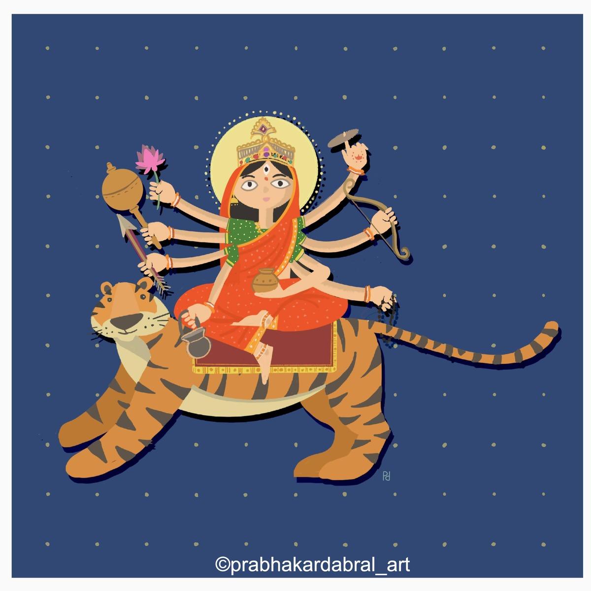 Navdurga — Nine Faces, One Fierce Story