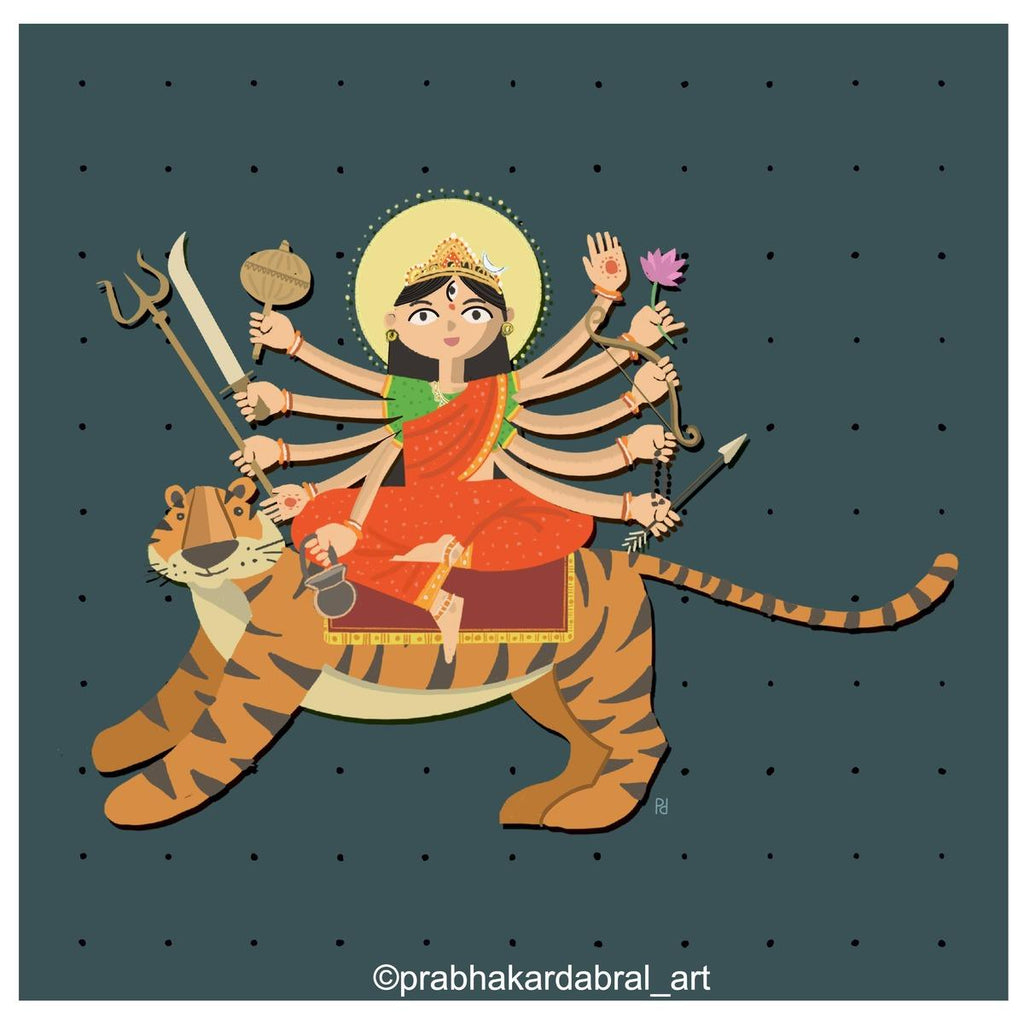 Navdurga — Nine Faces, One Fierce Story