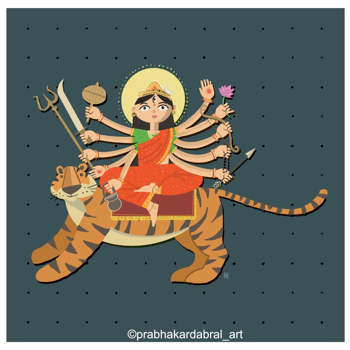 Navdurga — Nine Faces, One Fierce Story