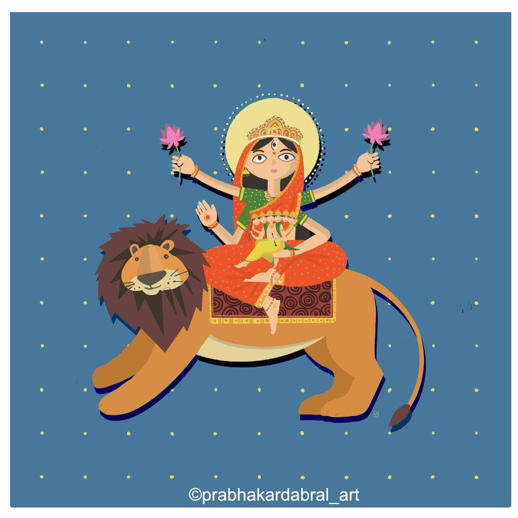 Navdurga — Nine Faces, One Fierce Story