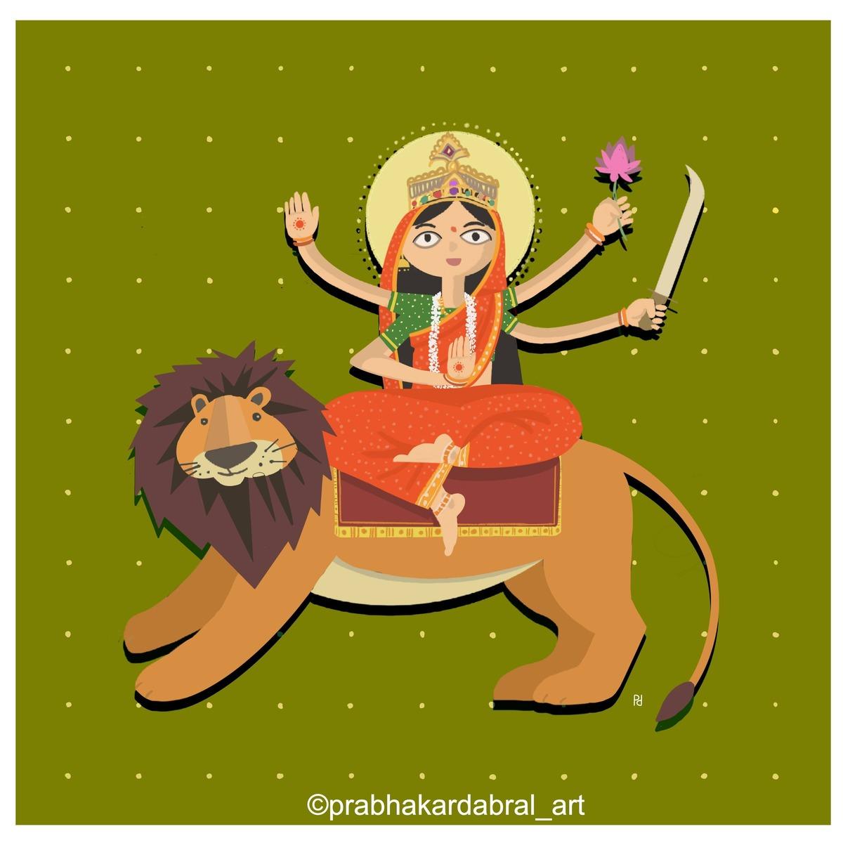 Navdurga — Nine Faces, One Fierce Story