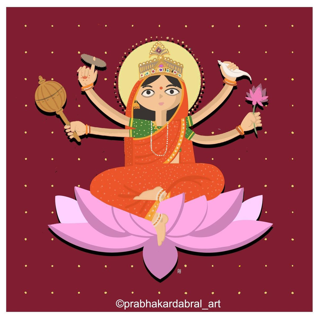 Navdurga — Nine Faces, One Fierce Story