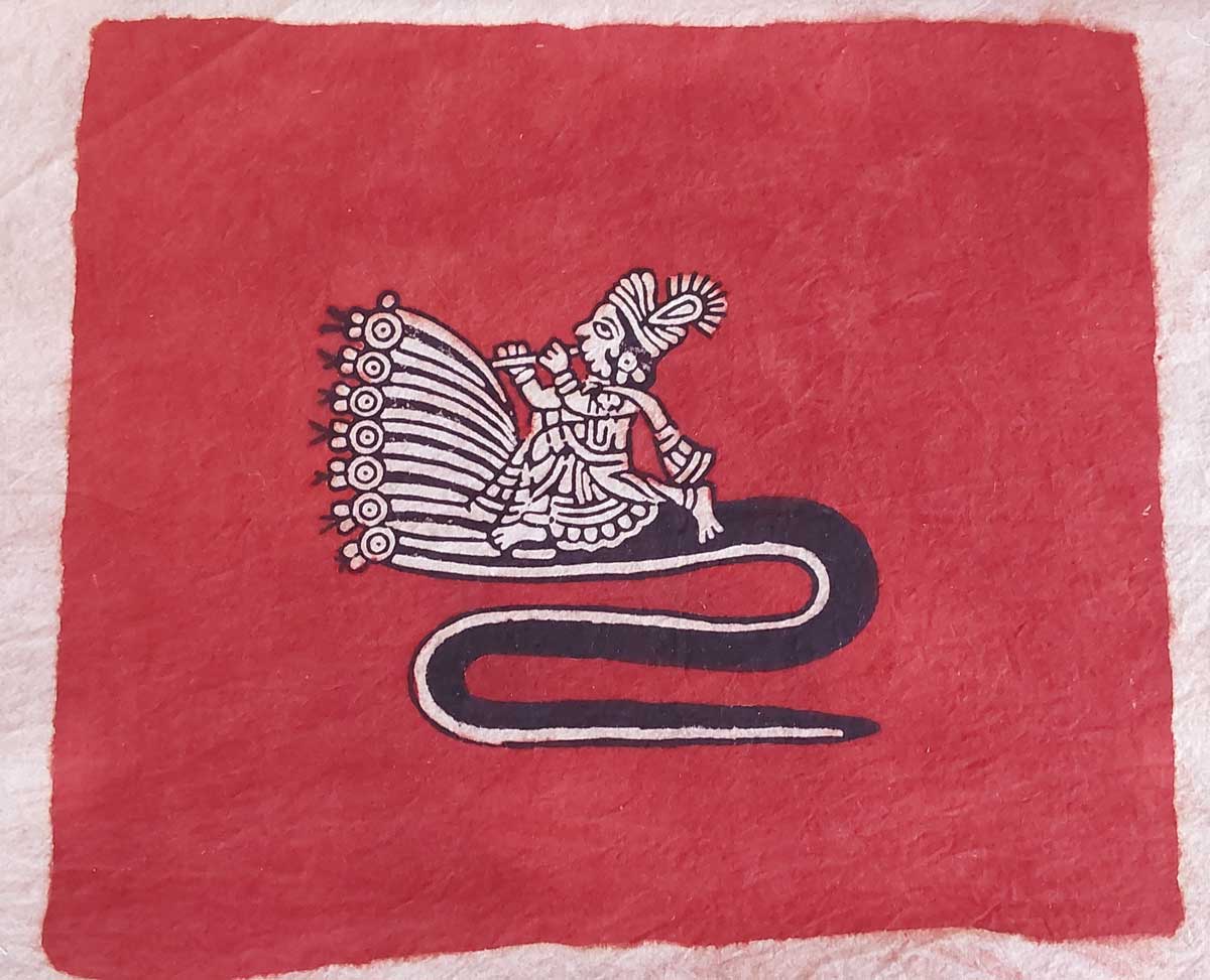 Krishna fights kalia Mata Ni- Jayanti Chitara